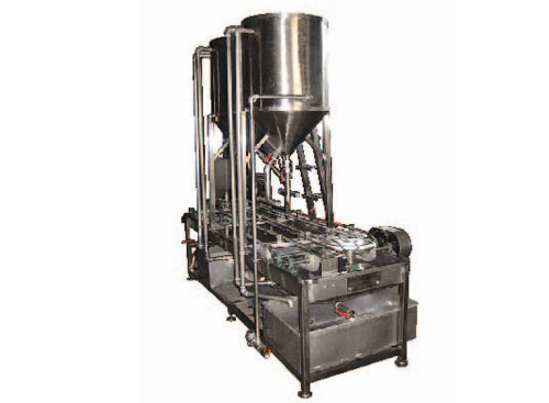 SAUCE/OIL FILLING MACHINE TYPE 3 STEPS